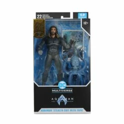 McFarlane *PRE-ORDER DC Aquaman 2 Movie 7 Inch Action Figure - Aquaman Stealth Suit With Topo (Gold Label)