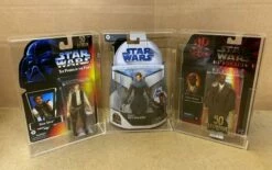 Star Wars Black Series Anniversary Carded SAF Acrylic Display Case (No Side Guides)