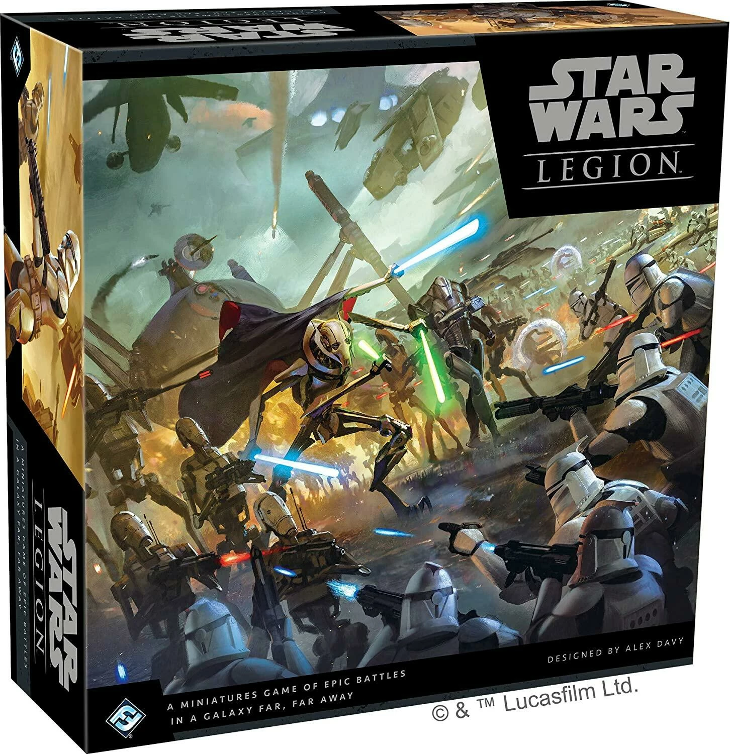 Atomic Mass Games Star Wars: Legion - Clone Wars Core Set Miniature Game 3 Atomic Mass Games Star Wars: Legion - Clone Wars Core Set Miniature Game