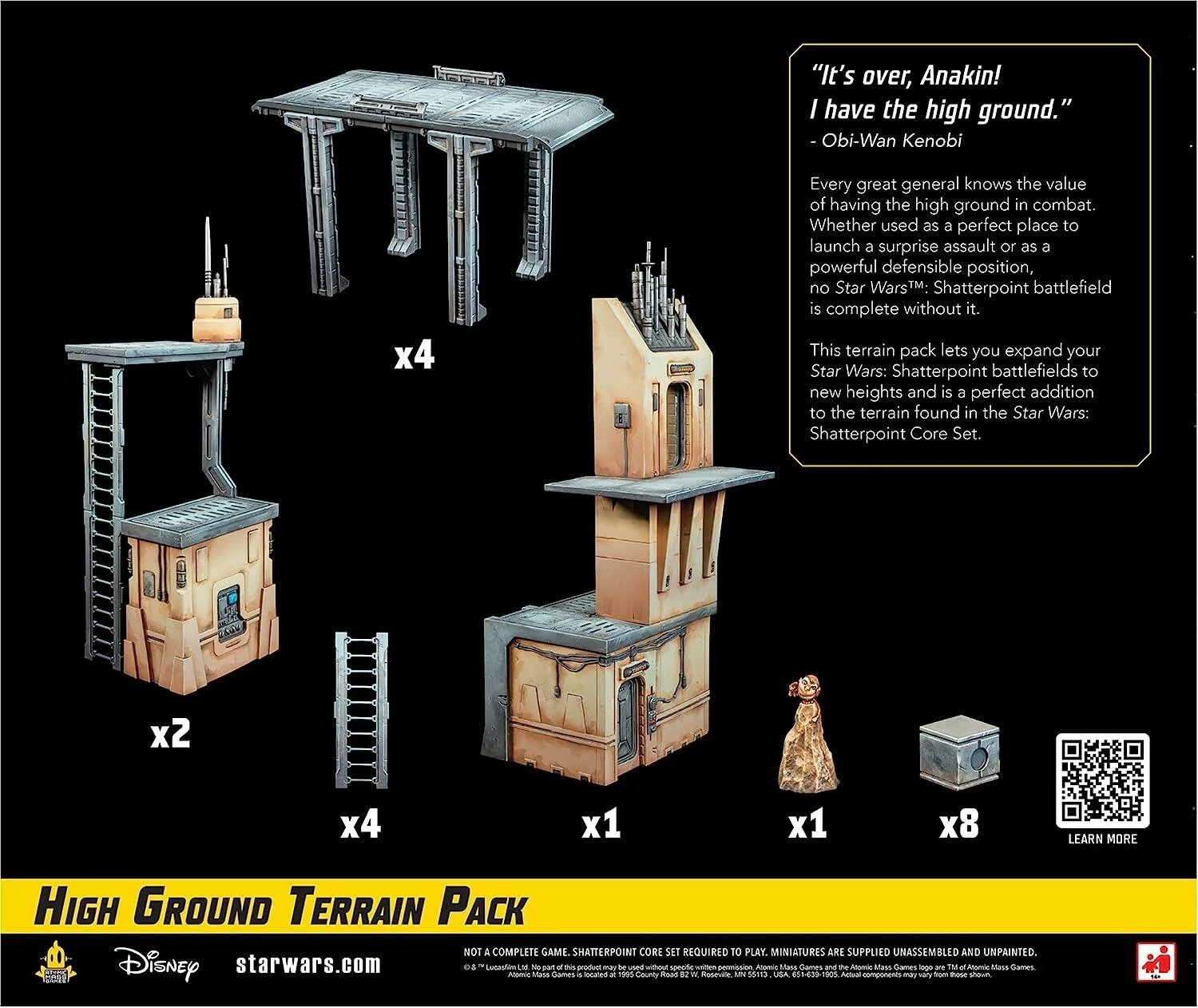 Atomic Mass Games Star Wars Shatterpoint: High Ground Terrain Pack 4 Atomic Mass Games Star Wars Shatterpoint: High Ground Terrain Pack - Image 2