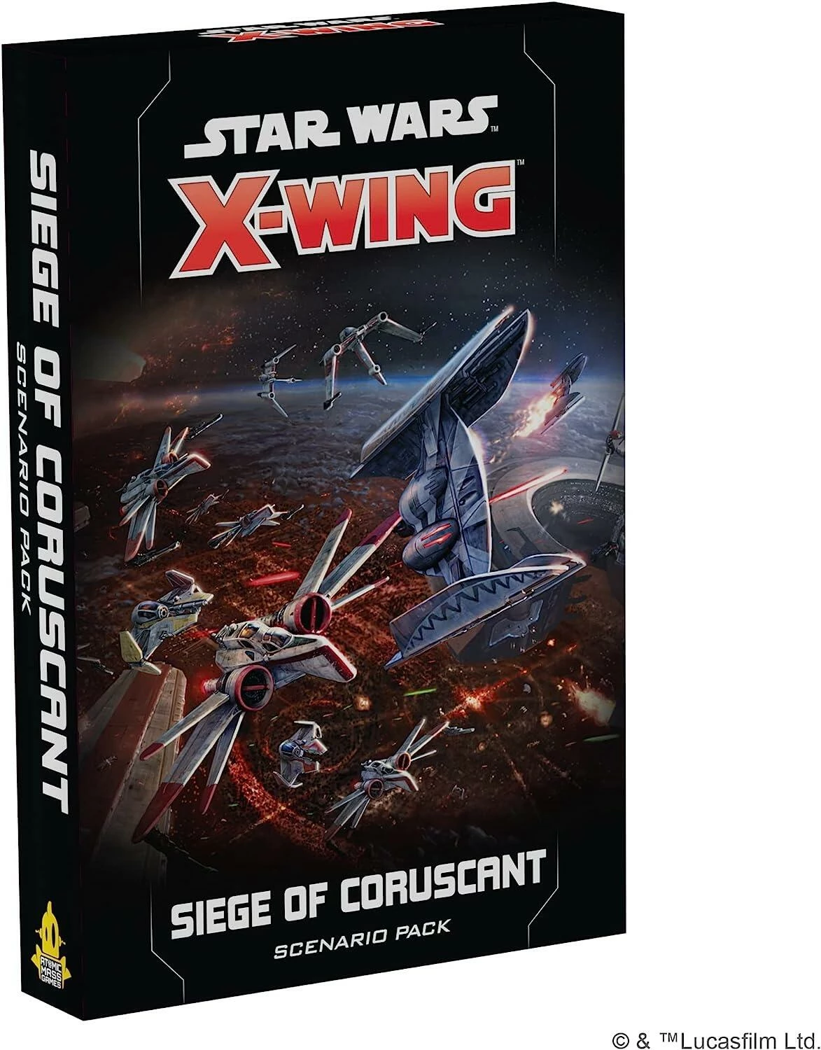 Atomic Mass Games Star Wars X-Wing: Siege Of Coruscant Battle Pack 3 Atomic Mass Games Star Wars X-Wing: Siege Of Coruscant Battle Pack