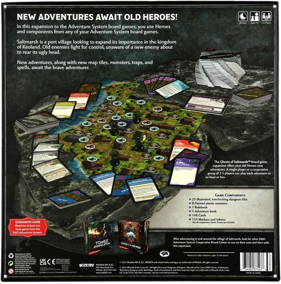 NECA Dungeons & Dragons: Ghosts Of Saltmarsh Adventure System Board Game Expansion (Premium Edition) 4 NECA Dungeons & Dragons: Ghosts Of Saltmarsh Adventure System Board Game Expansion (Premium Edition) - Image 2