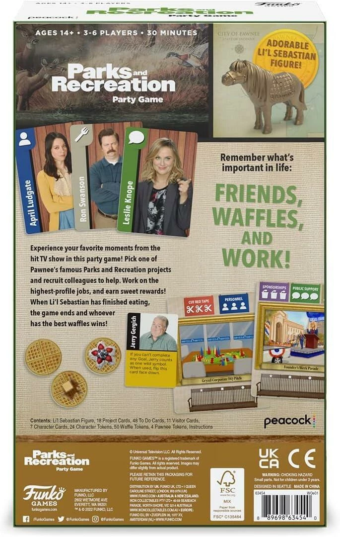 FUNKO Parks And Recreation Party Card Game 4 FUNKO Parks And Recreation Party Card Game - Image 2