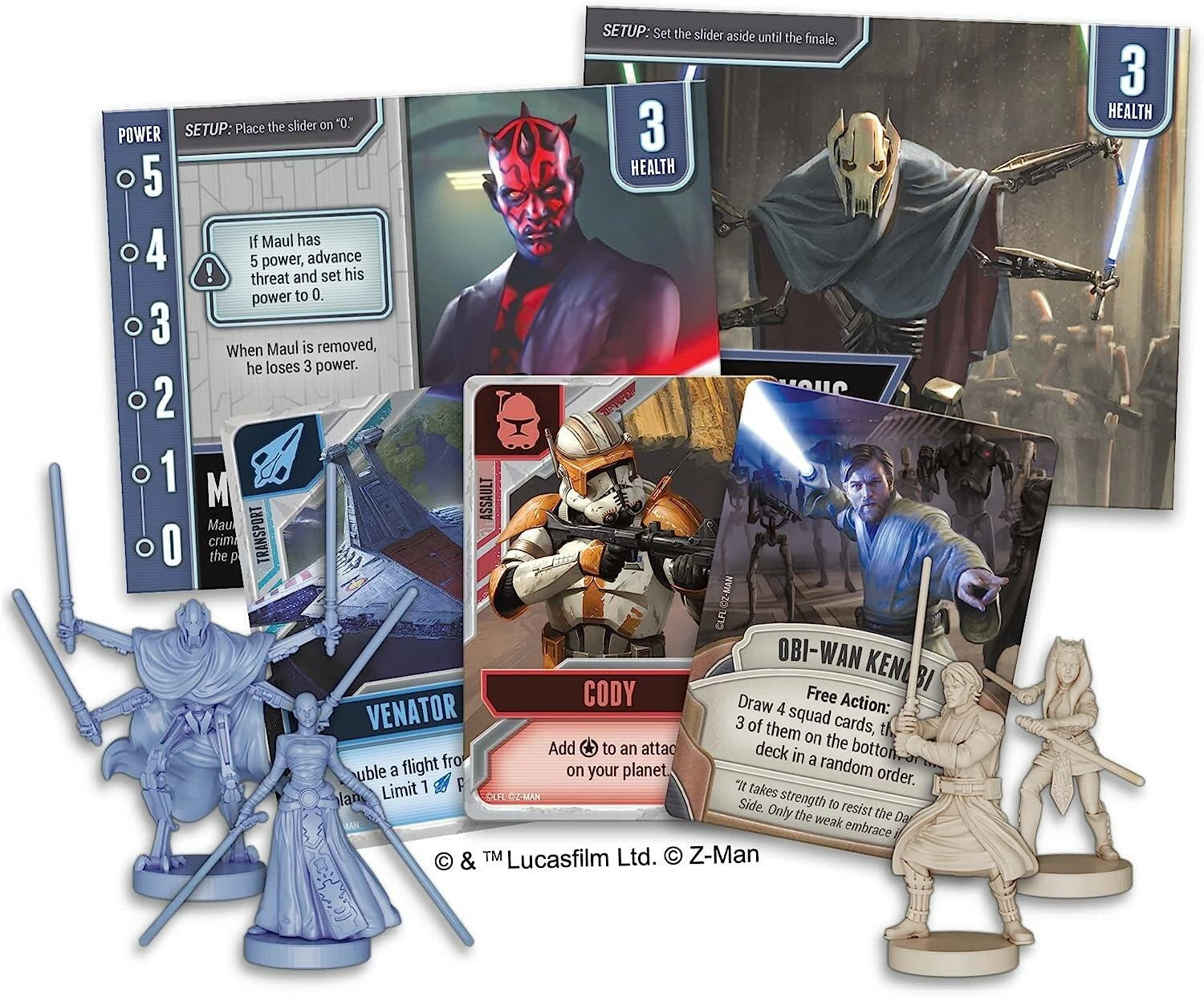 Z-Man Games Pandemic: Star Wars: The Clone Wars Board Game 6 Z-Man Games Pandemic: Star Wars: The Clone Wars Board Game - Image 4