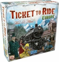 Days Of Wonder Ticket To Ride Strategy Board Game: Europe