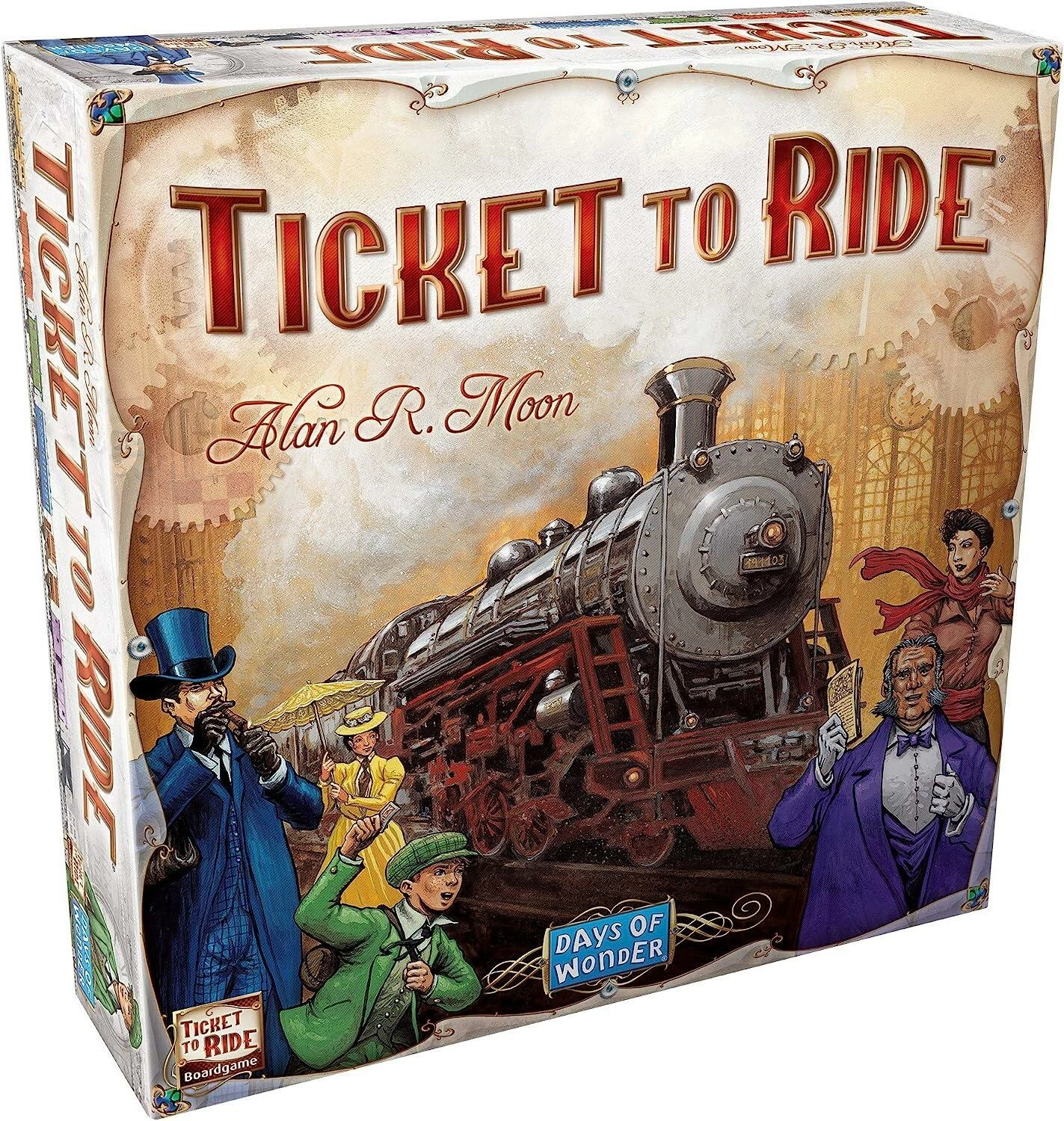 Days Of Wonder Ticket To Ride Strategy Board Game 3 Days Of Wonder Ticket To Ride Strategy Board Game