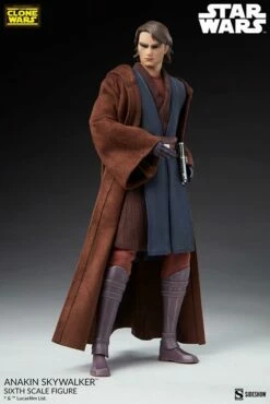 Anakin Skywalker - Star Wars: The Clone Wars Sideshow Collectibles 1/6 Scale Action Figure -STAR ACTION FIGURES Shop anakin skywalker star wars gallery 62d5a348a8b9b