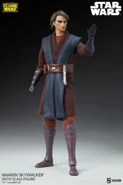 Anakin Skywalker - Star Wars: The Clone Wars Sideshow Collectibles 1/6 Scale Action Figure -STAR ACTION FIGURES Shop anakin skywalker star wars gallery 62d5a3491710f