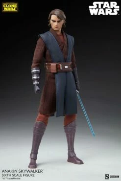 Anakin Skywalker - Star Wars: The Clone Wars Sideshow Collectibles 1/6 Scale Action Figure -STAR ACTION FIGURES Shop anakin skywalker star wars gallery 62d5a349723f3