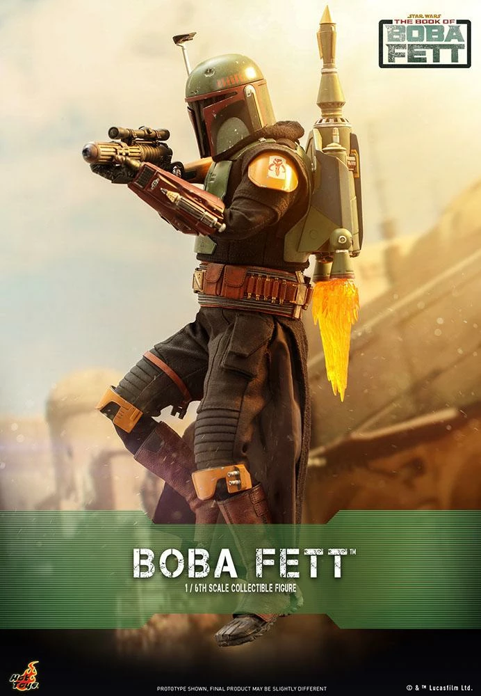 *PRE-ORDER Boba Fett (The Book Of Boba Fett) - Star Wars Hot Toys Exclusive Collectibles 1/6 Scale Action Figure 4 *PRE-ORDER Boba Fett (The Book Of Boba Fett) - Star Wars Hot Toys Exclusive Collectibles 1/6 Scale Action Figure - Image 2
