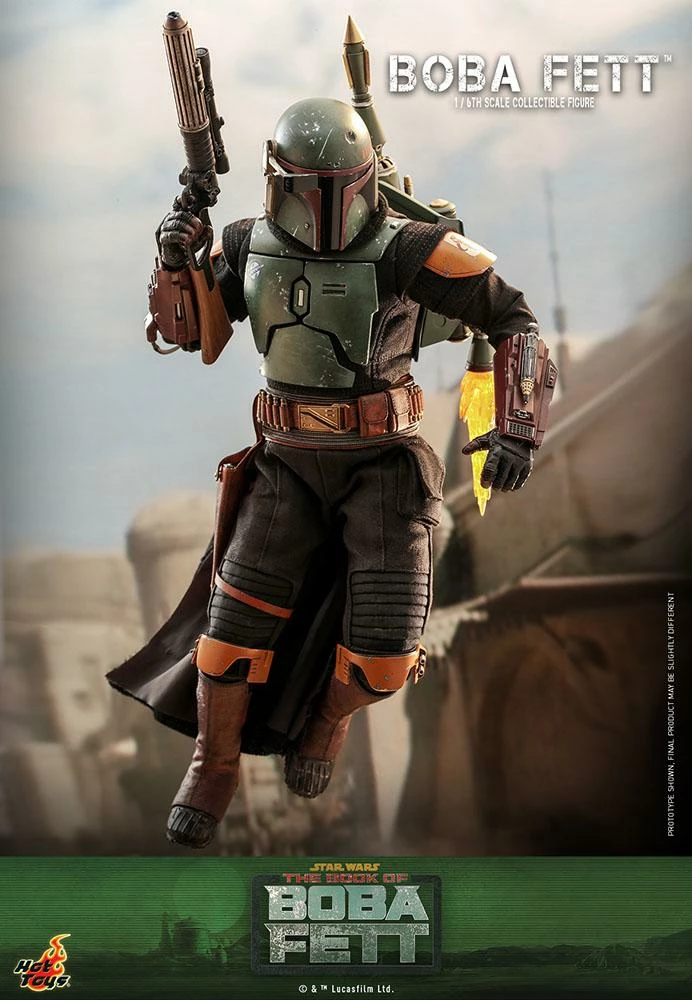 *PRE-ORDER Boba Fett (The Book Of Boba Fett) - Star Wars Hot Toys Exclusive Collectibles 1/6 Scale Action Figure 6 *PRE-ORDER Boba Fett (The Book Of Boba Fett) - Star Wars Hot Toys Exclusive Collectibles 1/6 Scale Action Figure - Image 4