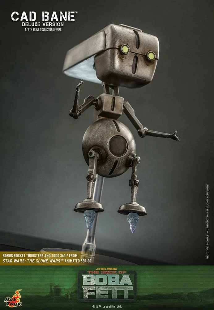 *PRE-ORDER Cad Bane DELUXE (The Book Of Boba Fett) - Star Wars Hot Toys Exclusive Collectibles 1/6 Scale Action Figure 9 *PRE-ORDER Cad Bane DELUXE (The Book Of Boba Fett) - Star Wars Hot Toys Exclusive Collectibles 1/6 Scale Action Figure - Image 7