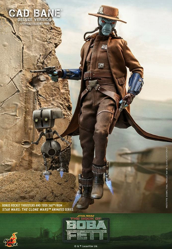 *PRE-ORDER Cad Bane DELUXE (The Book Of Boba Fett) - Star Wars Hot Toys Exclusive Collectibles 1/6 Scale Action Figure 4 *PRE-ORDER Cad Bane DELUXE (The Book Of Boba Fett) - Star Wars Hot Toys Exclusive Collectibles 1/6 Scale Action Figure - Image 2
