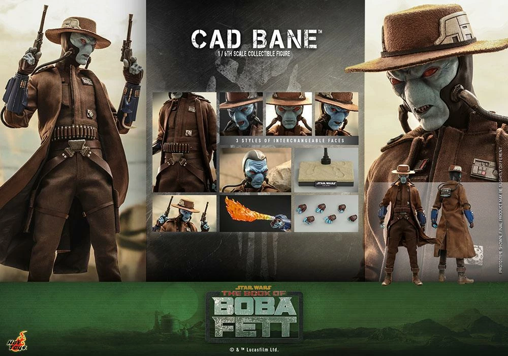 *PRE-ORDER Cad Bane (The Book Of Boba Fett) - Star Wars Hot Toys Exclusive Collectibles 1/6 Scale Action Figure 9 *PRE-ORDER Cad Bane (The Book Of Boba Fett) - Star Wars Hot Toys Exclusive Collectibles 1/6 Scale Action Figure - Image 7