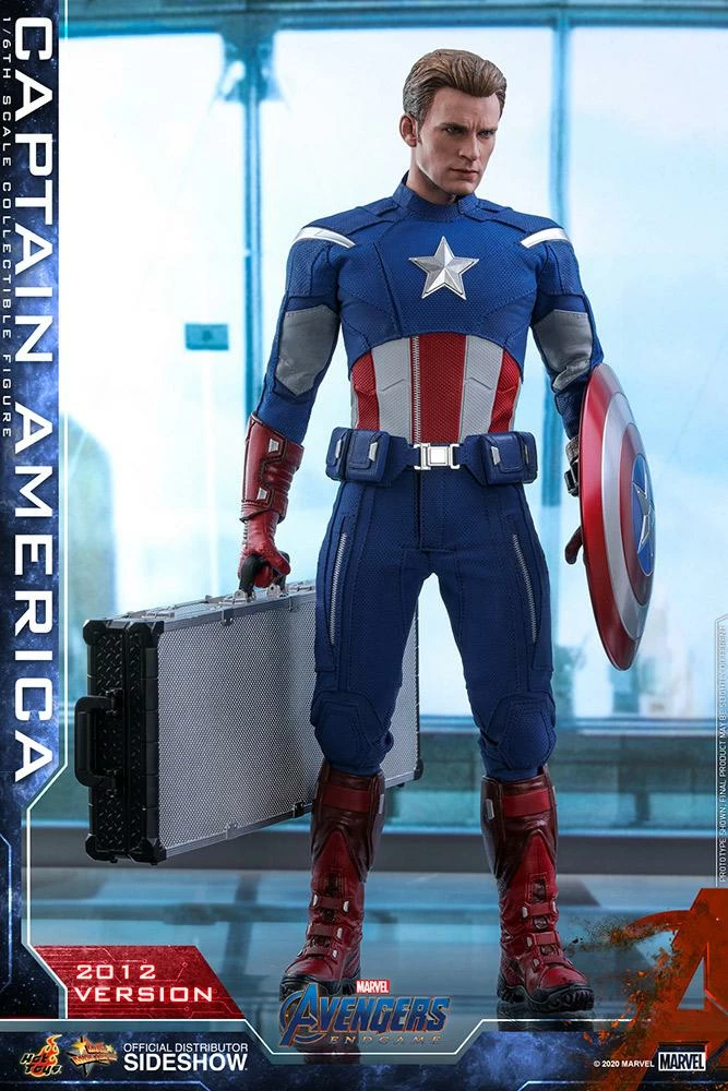 Captain America (2012 Version) - Marvel Hot Toys Collectibles 1/6 Scale Action Figure 3 Captain America (2012 Version) - Marvel Hot Toys Collectibles 1/6 Scale Action Figure