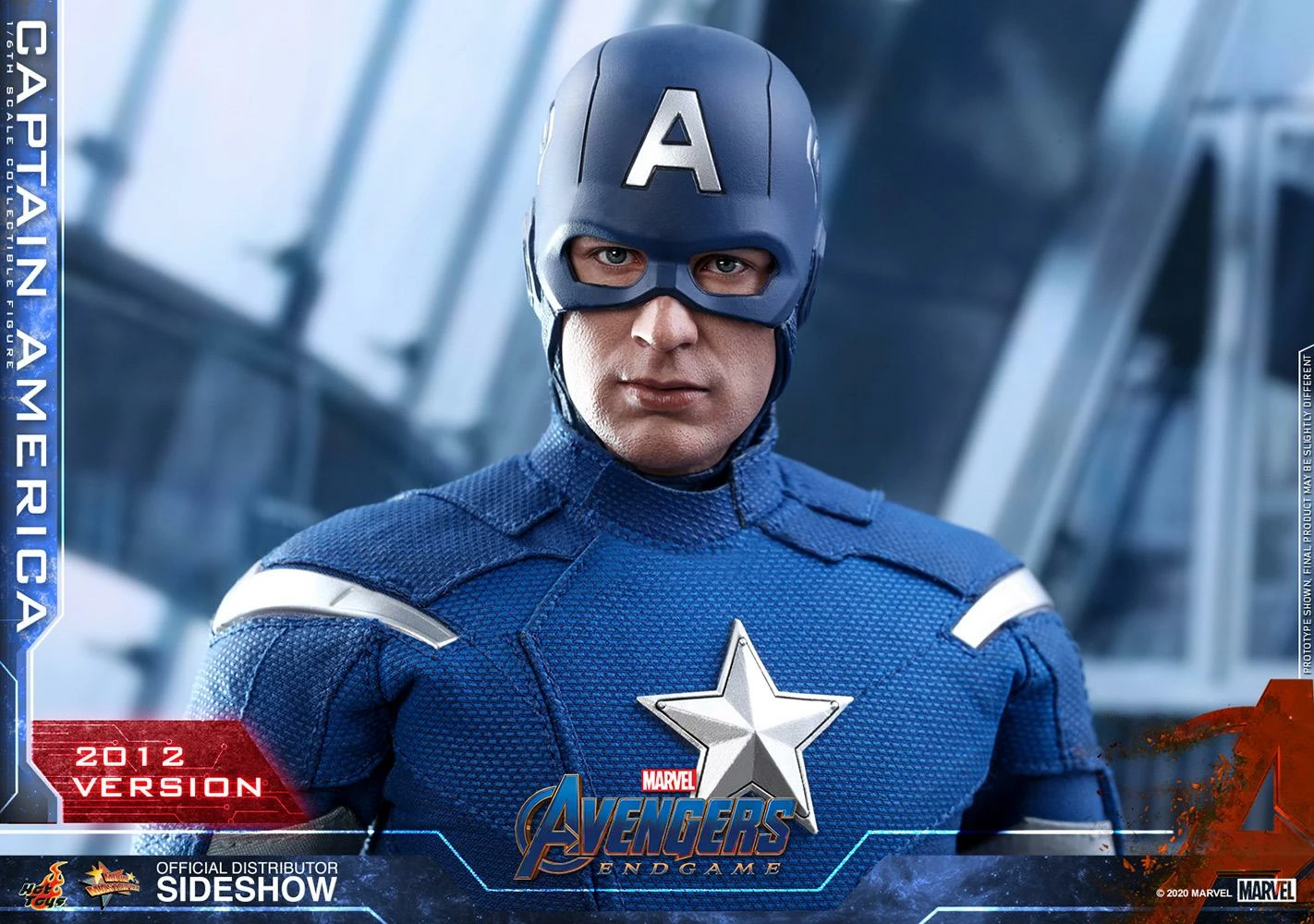Captain America (2012 Version) - Marvel Hot Toys Collectibles 1/6 Scale Action Figure 10 Captain America (2012 Version) - Marvel Hot Toys Collectibles 1/6 Scale Action Figure - Image 8