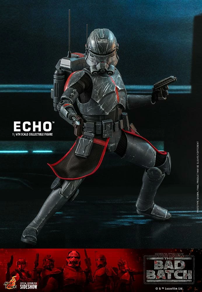 Echo - The Bad Batch - Star Wars Hot Toys Collectibles 1/6 Scale Action Figure 4 Echo - The Bad Batch - Star Wars Hot Toys Collectibles 1/6 Scale Action Figure - Image 2