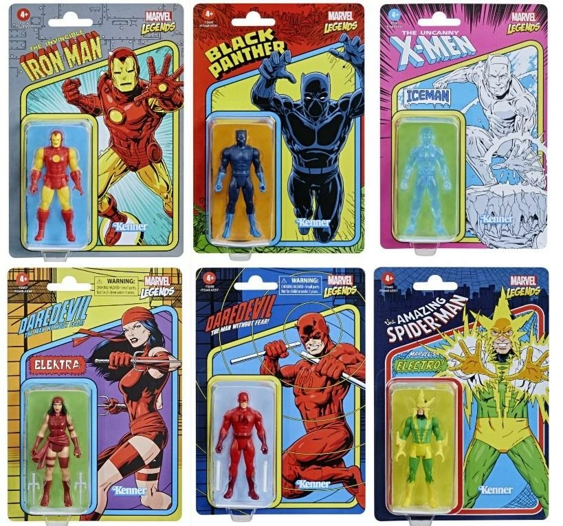 Hasbro Marvel Universe Retro 3.75 Inch Action Figure Wave 2 - Set Of 6 3 Hasbro Marvel Universe Retro 3.75 Inch Action Figure Wave 2 - Set Of 6