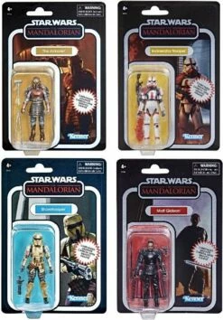 Hasbro Star Wars The Vintage Carbon Collection Exclusive 3.75-Inch Action Figure Wave 2 - Set Of 4