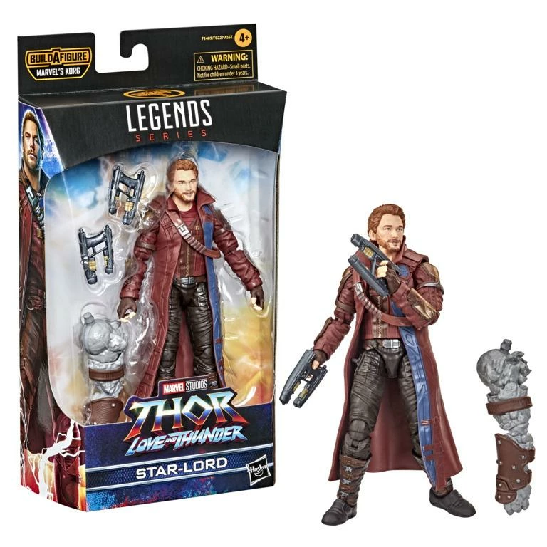 Hasbro Marvel Legends Thor Love And Thunder 6 Inch Action Figure Wave 1 - Star-Lord 3 Hasbro Marvel Legends Thor Love And Thunder 6 Inch Action Figure Wave 1 - Star-Lord