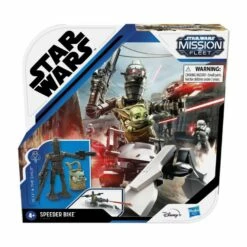Hasbro Star Wars Mission Fleet Action Figure - IG-11 & The Child Speeder Bike