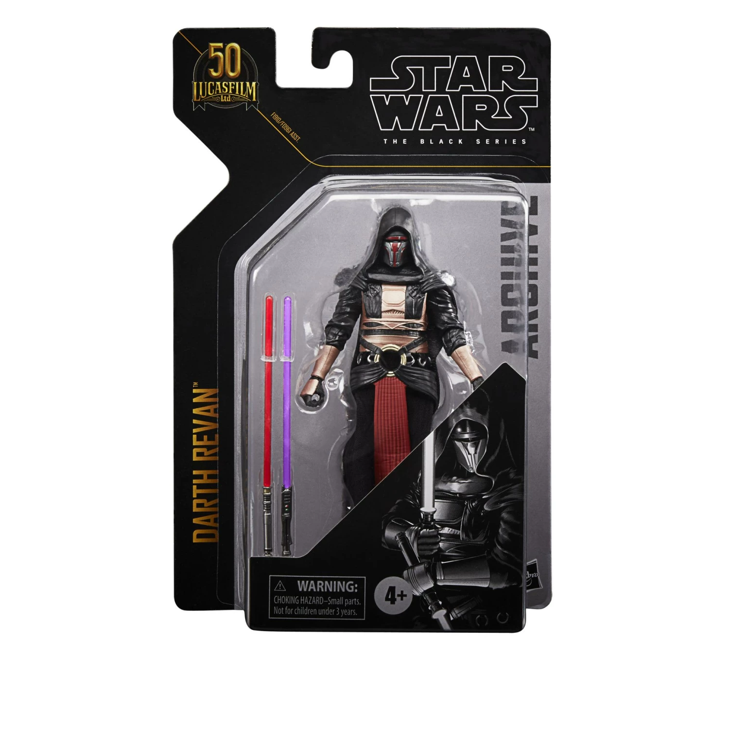 Hasbro STAR WARS BLACK SERIES 6 INCH ACTION FIGURE ARCHIVE COLLECTION WAVE 5 - Darth Revan 3 Hasbro STAR WARS BLACK SERIES 6 INCH ACTION FIGURE ARCHIVE COLLECTION WAVE 5 - Darth Revan