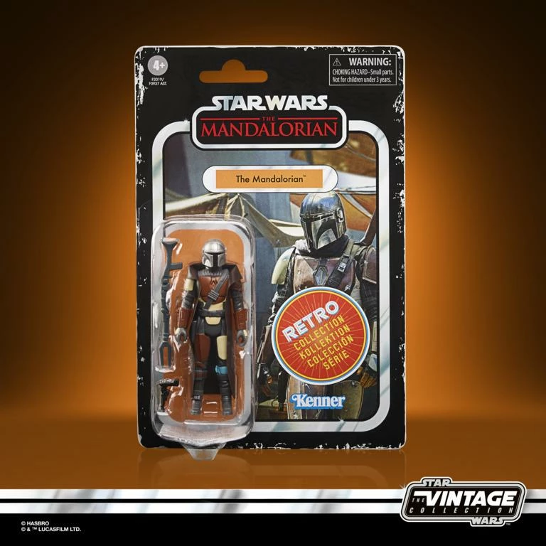 Hasbro Star Wars Retro Action Figure Wave 3 - The Mandalorian 5 Hasbro Star Wars Retro Action Figure Wave 3 - The Mandalorian - Image 3