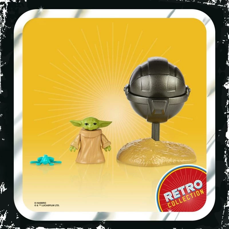Hasbro Star Wars Retro Action Figure Wave 3 - The Child 4 Hasbro Star Wars Retro Action Figure Wave 3 - The Child - Image 2