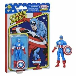 Hasbro Marvel Universe Retro 3.75 Inch Action Figure Wave 1 - Captain America