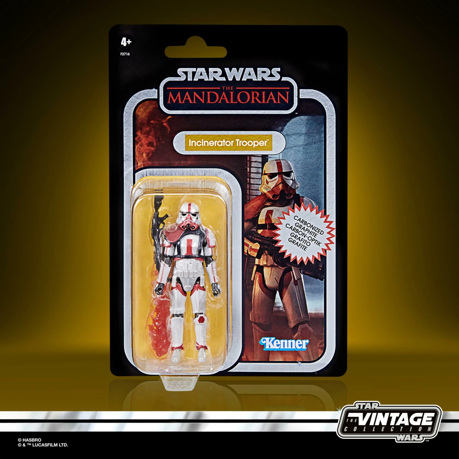 Hasbro Star Wars The Vintage Carbon Collection Exclusive 3.75-Inch Action Figure Wave 2 - Incinerator Trooper (Carbonized) 3 Hasbro Star Wars The Vintage Carbon Collection Exclusive 3.75-Inch Action Figure Wave 2 - Incinerator Trooper (Carbonized)