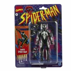 Hasbro Marvel Legends 6 Inch Spider-Man Retro Wave 2 - Symbiote Spider-Man