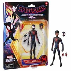 Hasbro Marvel Legends 6 Inch Spider-Man Across The Spider-Verse Retro Action Figure - Miles Morales
