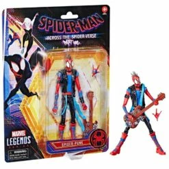 Hasbro Marvel Legends 6 Inch Spider-Man Across The Spider-Verse Retro Action Figure - Spider-Punk