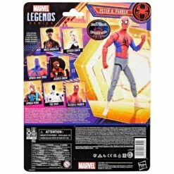 Hasbro Marvel Legends 6 Inch Spider-Man Across The Spider-Verse Retro Action Figure - Peter B. Parker -STAR ACTION FIGURES Shop f38525l20 back 22 s