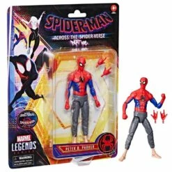 Hasbro Marvel Legends 6 Inch Spider-Man Across The Spider-Verse Retro Action Figure - Peter B. Parker