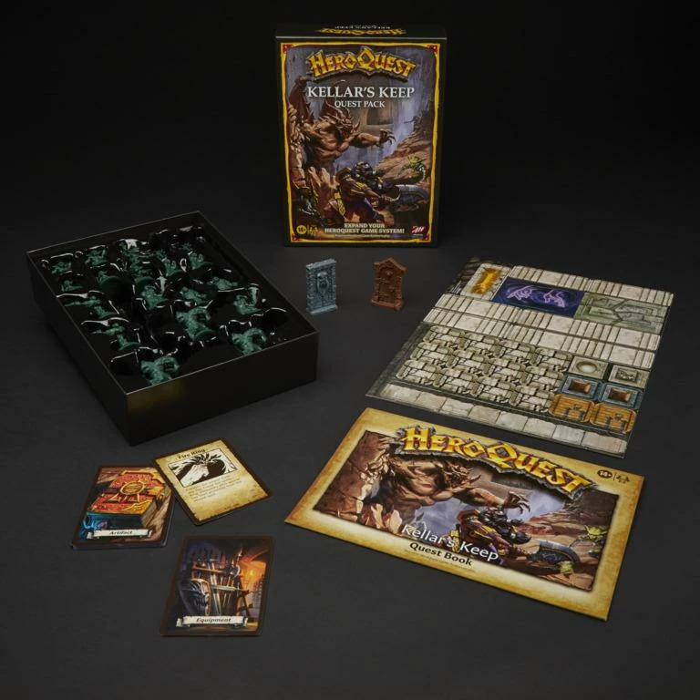 Hasbro Heroquest Game System Expansion Pack - Kellar's Keep 5 Hasbro Heroquest Game System Expansion Pack - Kellar's Keep - Image 3