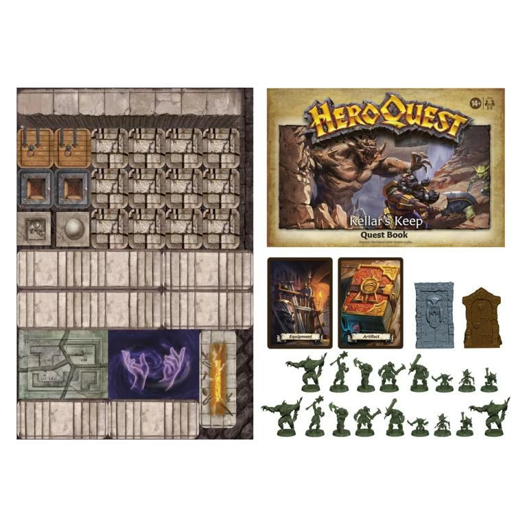 Hasbro Heroquest Game System Expansion Pack - Kellar's Keep 7 Hasbro Heroquest Game System Expansion Pack - Kellar's Keep - Image 5