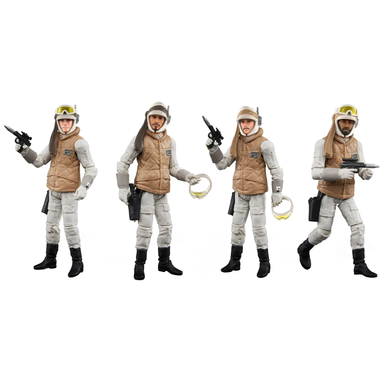 Hasbro Star Wars The Vintage Collection 3.75 Inch Action Figure - Rebel Soldier Echo Base Hoth Gear Trooper Multipack 3 Hasbro Star Wars The Vintage Collection 3.75 Inch Action Figure - Rebel Soldier Echo Base Hoth Gear Trooper Multipack