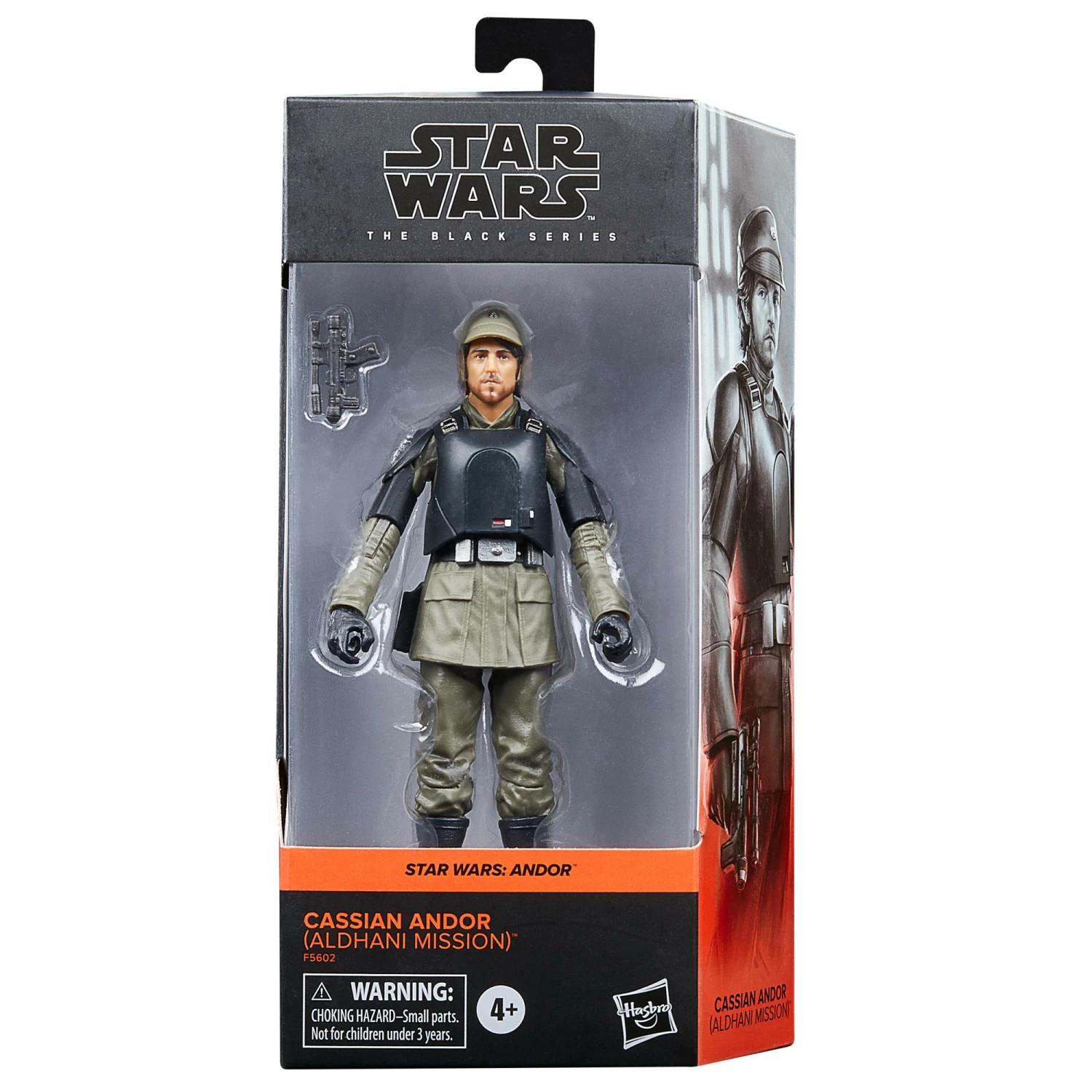 Hasbro Star Wars Black Series *SAF UK Exclusive* 6 Inch Action Figure - Cassian Andor (Aldhani Mission) 3 Hasbro Star Wars Black Series *SAF UK Exclusive* 6 Inch Action Figure - Cassian Andor (Aldhani Mission)