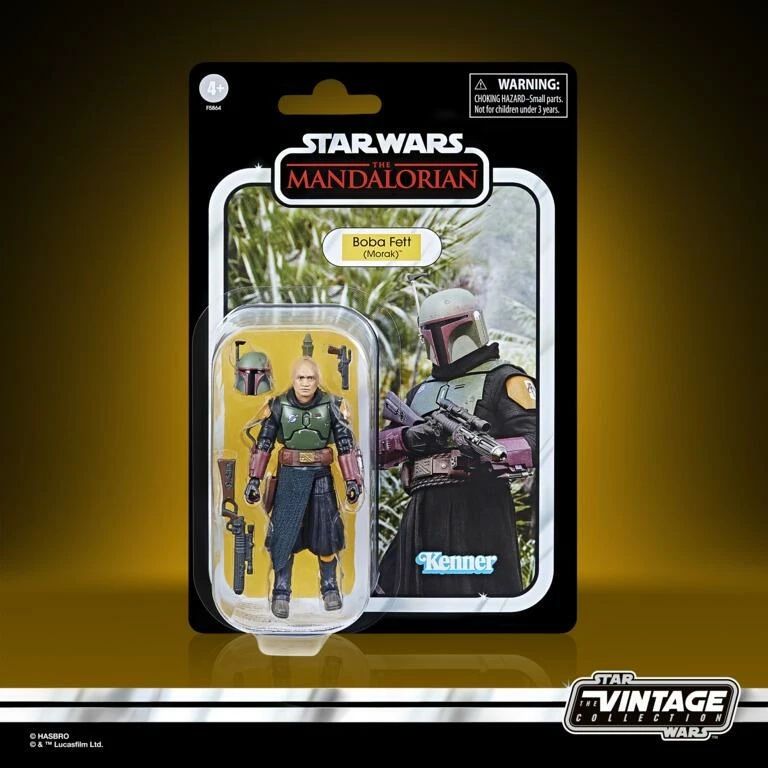 Hasbro Star Wars The Vintage Collection 3.75 Inch Exclusive Mandalorian Action Figure - Boba Fett (Morak) 3 Hasbro Star Wars The Vintage Collection 3.75 Inch Exclusive Mandalorian Action Figure - Boba Fett (Morak)