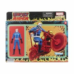 Hasbro Marvel Universe Retro 3.75 Inch Vehicle - Ghost Rider With Bike -STAR ACTION FIGURES Shop f6544 prod mvl legends retro 375 veh 1 004 online 2000sq
