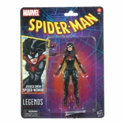 Hasbro Marvel Legends 6 Inch Spider-Man Retro Action Figure Wave 3 - Jessica Drew Spider-Woman