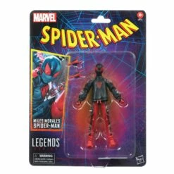 Hasbro Marvel Legends 6 Inch Spider-Man Retro Action Figure Wave 3 - Miles Morales Spider-Man