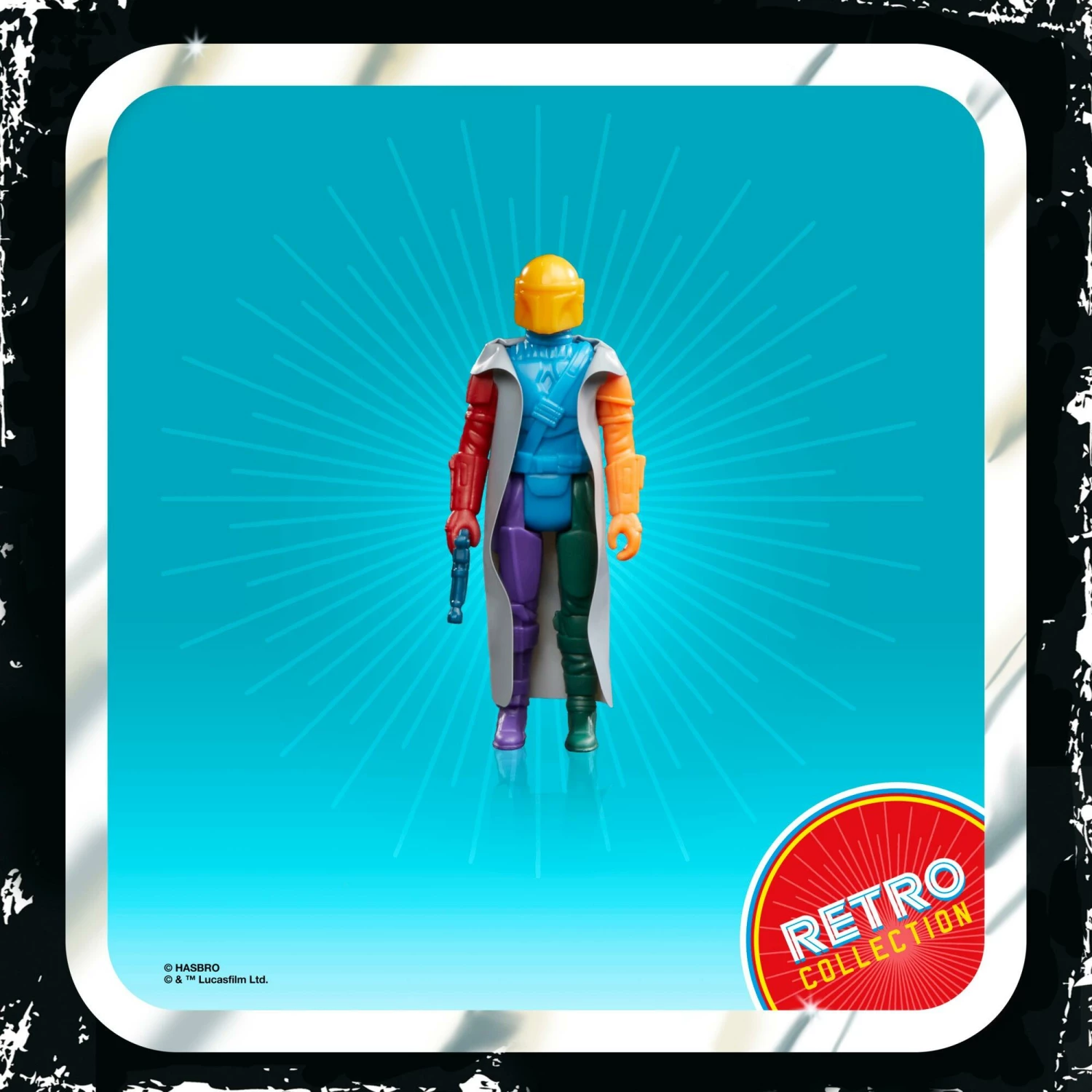 Hasbro Star Wars Retro Action Figure - Prototype Mandalorian 6 Hasbro Star Wars Retro Action Figure - Prototype Mandalorian - Image 4