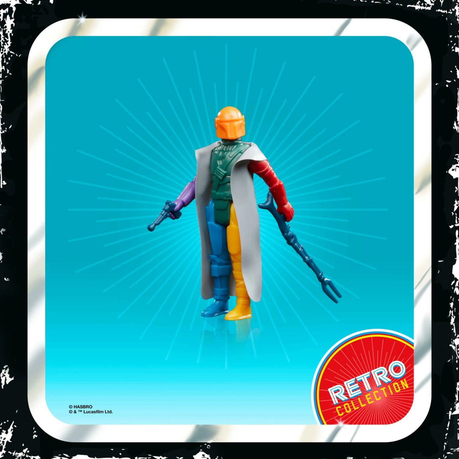 Hasbro Star Wars Retro Action Figure - Prototype Mandalorian 7 Hasbro Star Wars Retro Action Figure - Prototype Mandalorian - Image 5