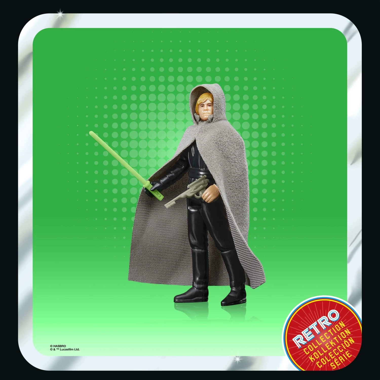Hasbro Star Wars Retro Action Figure Wave 6 - Luke Skywalker (Jedi Knight) 8 Hasbro Star Wars Retro Action Figure Wave 6 - Luke Skywalker (Jedi Knight) - Image 6