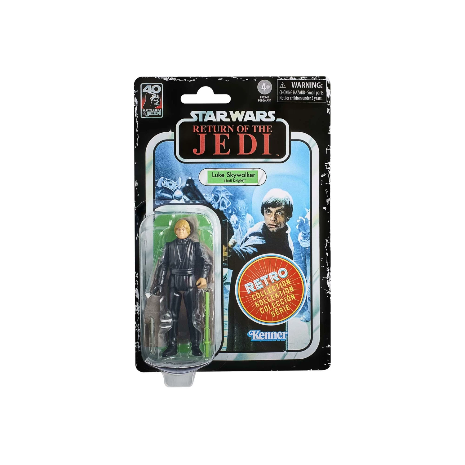 Hasbro Star Wars Retro Action Figure Wave 6 - Luke Skywalker (Jedi Knight) 3 Hasbro Star Wars Retro Action Figure Wave 6 - Luke Skywalker (Jedi Knight)