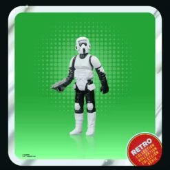 Hasbro Star Wars Retro Action Figure Wave 6 - Biker Scout -STAR ACTION FIGURES Shop f7279 prod sw retro mccall 011