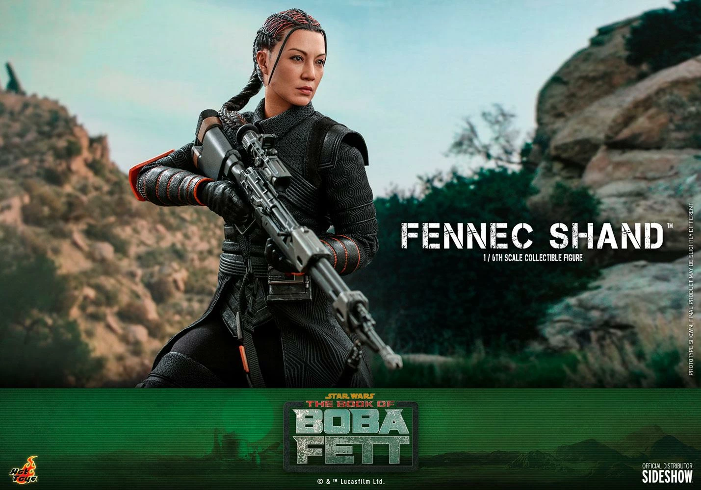 *PRE-ORDER Fennec Shand (The Book Of Boba Fett) - Star Wars Hot Toys Collectibles 1/6 Scale Action Figure 10 *PRE-ORDER Fennec Shand (The Book Of Boba Fett) - Star Wars Hot Toys Collectibles 1/6 Scale Action Figure - Image 8