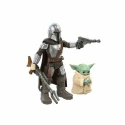 Hasbro Star Wars Mission Fleet Deluxe Action Figure - Razor Crest With The Mandalorian & The Child -STAR ACTION FIGURES Shop figs